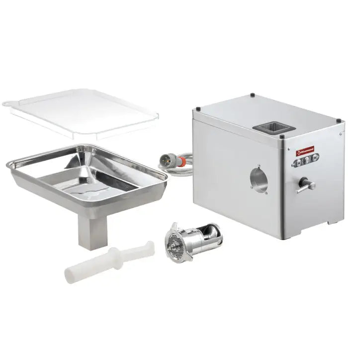 Hachoir en inox N° 32 de table Ø 6 mm 500kg/h TGD32/BT-N -