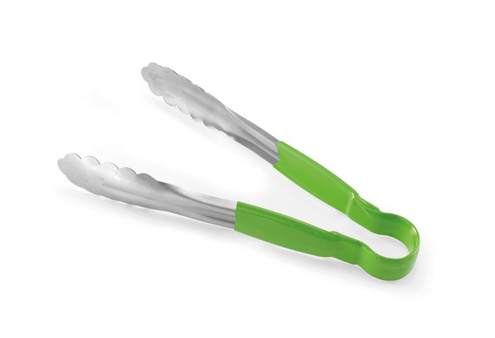 Pinces de service HACCP 300 mm, HENDI, Vert, (L)300mm — 171745