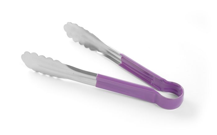 Pinces de service HACCP 300 mm, HENDI, Violet, (L)300mm — 171783