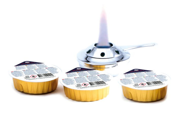 Pâte combustible dans boîtes jetables - 3 pièces, HENDI, 3 u — 190036