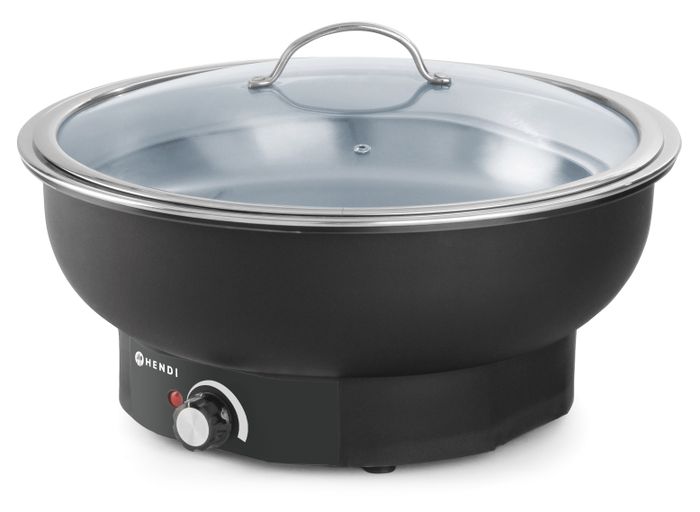 Réchaud électrique - Tesino, HENDI, Kitchen Line, 6,8L, 230V/500W, ⌀405x(H)240mm — 204832