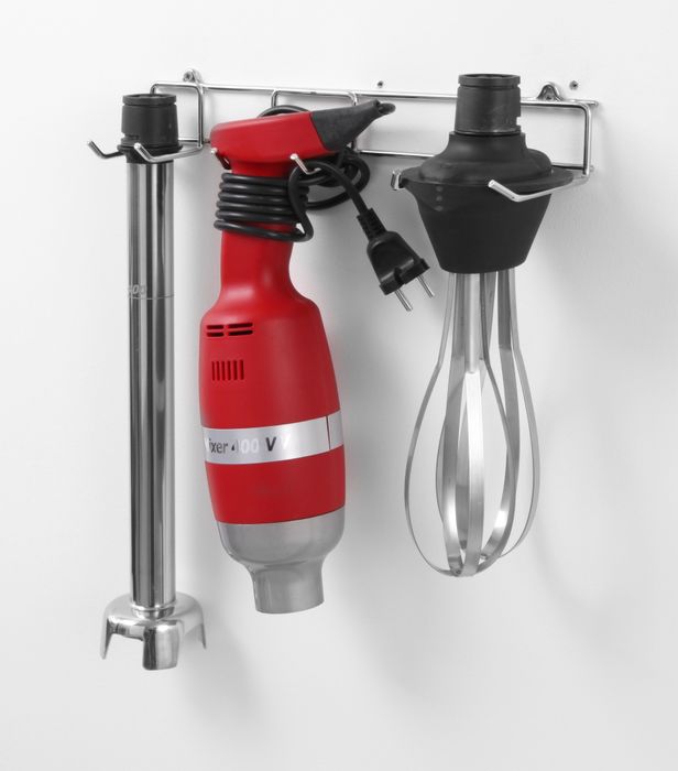 Mixeur-plongeur Profi Line 400 - avec vitesse réglable - Set avec support de rangement, HENDI, Profi Line, 230V/400W, ⌀100x(H)765mm — 224380