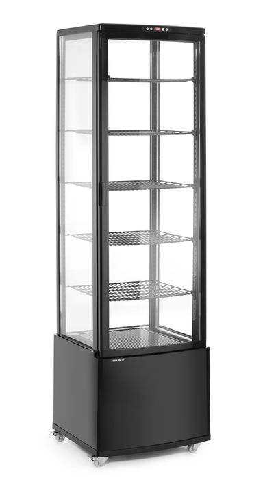 Vitrine réfrigerée, 270 litres, Arktic, Noir, 230V/290W, 520x550x(H)1870mm — 233290