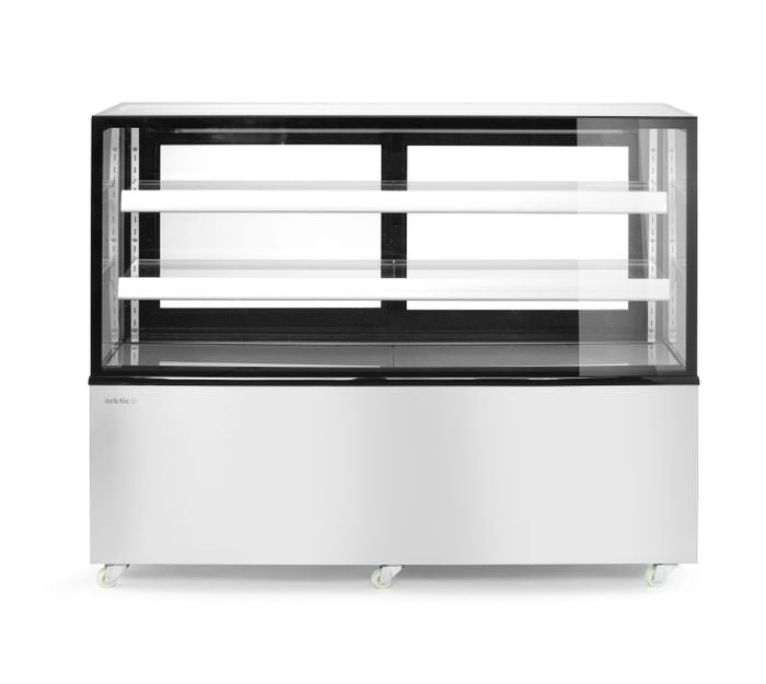 Vitrine réfrigérée avec 2 étagères, Arktic, 230V/500W, 677x1524x(H)1230mm — 233375