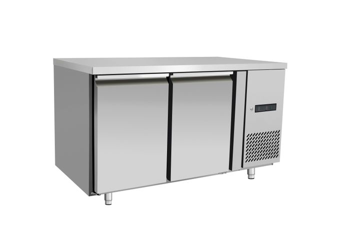 Vrieswerkbank, 2-deurs, Arktic, Profi Line, 215L, 230V/600W, 700x1360x(H)839mm — 238134