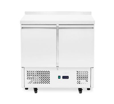 Koelwerkbank, 2 deuren, Arktic, 169L, Zilver, 230V/220W, 900x700x(H)908mm — 238332