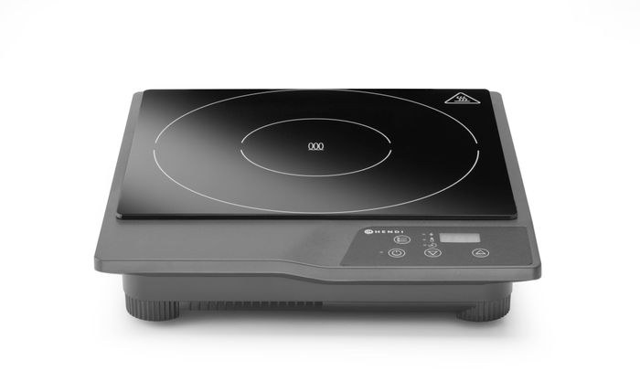 Plaque de cuisson à induction modèle 1800, HENDI, Kitchen Line, 230V/1800W, 319x355x(H)67mm — 239209