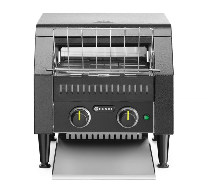 Grille-pain constant, HENDI, Noir, 230V/2240W, 418x368x(H)415mm — 261354