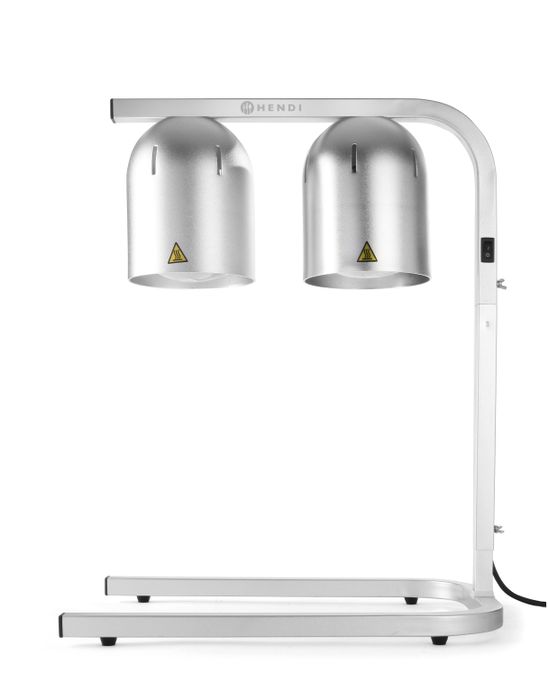 Portique chauffe-plat, infrarouge, HENDI, Argent, 230V/500W, 453x360x(H)790mm — 273906
