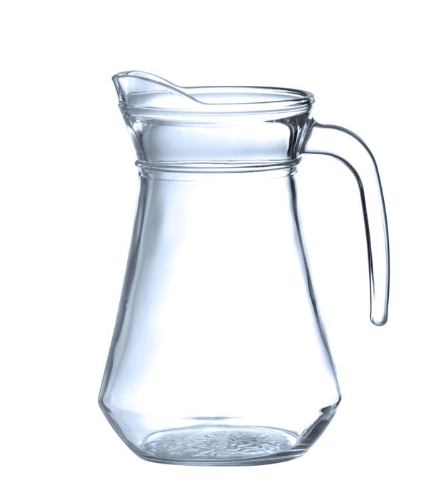 Carafe en verre, HENDI, 1L, ⌀100x(H)198mm — 424476