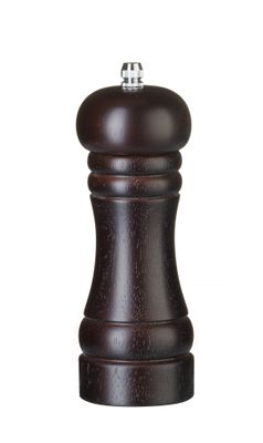 Houten zoutmolen, HENDI, Hout donker, ⌀57x(H)165mm — 469798
