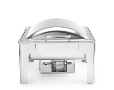 Chafing dish GN 2/3 finition satiné, HENDI, Profi Line, 6L, 395x430x(H)290mm — 470275