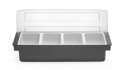 Ingrediëntenhouder - 5 containers, BarUp, 480x150x(H)100mm — 552025