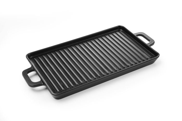 Little Chef mini plaque à griller, HENDI, Noir, 320x162x(H)20mm — 564516