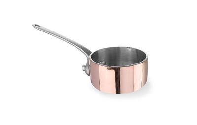 Casseroles miniatures avec bec verseur, HENDI, 0,26L, ⌀85x(H)50mm — 607039