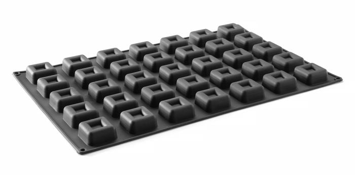 Siliconen bakvorm SQUARE, HENDI, 570x375x(H)25mm, Vierkant — 677261