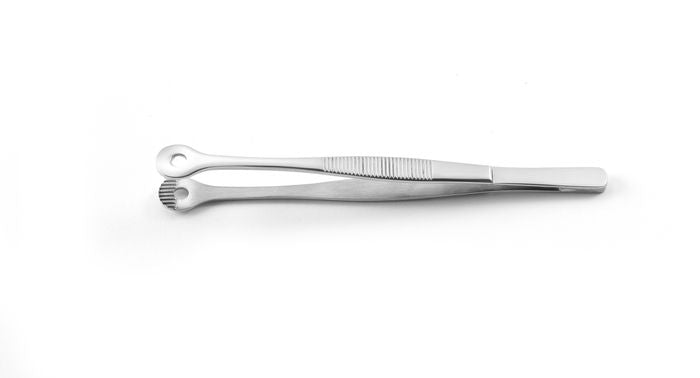 Pincet met ronde kop, HENDI, (L)150mm — 680124