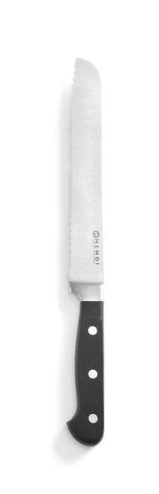 Broodmes, HENDI, Kitchen Line, Zwart, (L)335mm — 781333