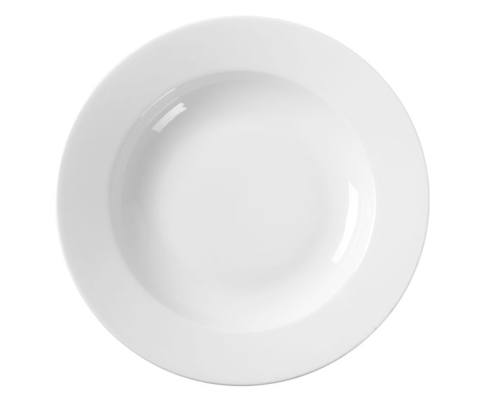 Assiette creuse, HENDI, Blanc, ⌀230mm — 799420