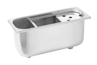 Rince cuillère à glace, HENDI, 270x111x(H)115mm — 802007