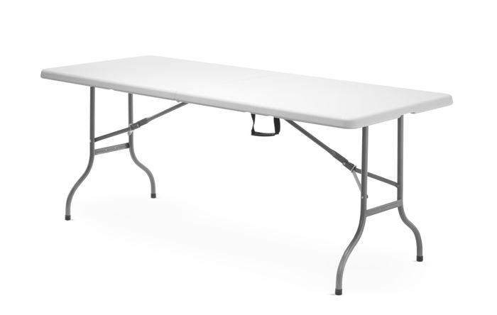 Table pliante, AmerBox, charge max; 150 kg., 1830x750x(H)740mm — 810910