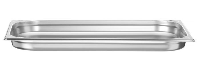 GN-bak 1/1, HENDI, Profi Line PLUS, GN 1/1, 5L, Zilver, 530x325x(H)40mm — 818220