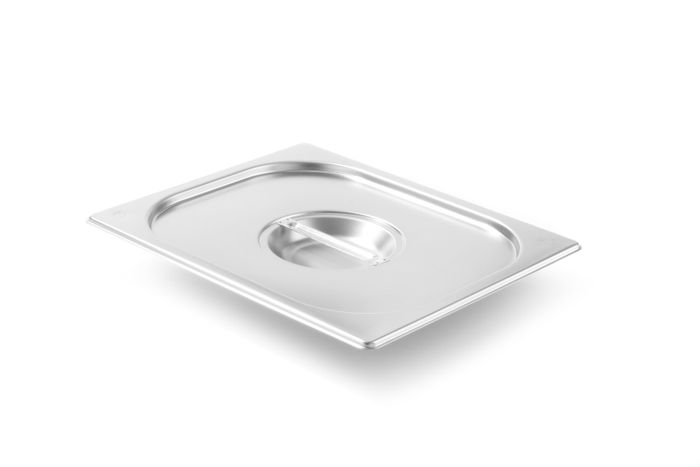 Couvercle pour bacs GN, HENDI, Profi Line PLUS, GN 1/2, Argent, 325x265mm — 818855