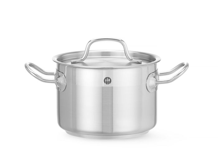 Braisière avec couvercle, HENDI, Profi Line, 2,1L, ⌀160x(H)110mm — 831007