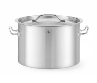 Braisière avec couvercle, HENDI, Budget Line, 23L, ⌀350x(H)240mm — 832844