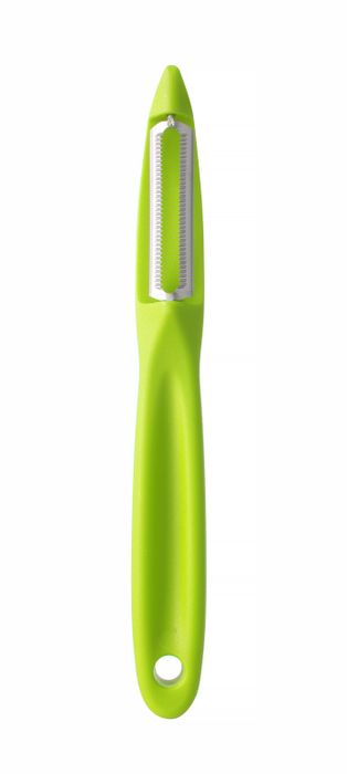 Dunschiller met gekarteld lemmet, HENDI, Groen, (L)175mm — 841495