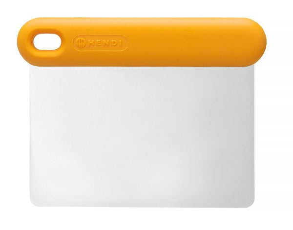 Racloir pour plan de travail à pizza heavy-duty, HENDI, designed by Robert Bronwasser, Orange, 130x95x(H)13mm — 855645