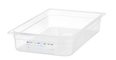 Container GN 1/1, HENDI, GN 1/1, 12L, Transparant, 530x325x(H)100mm — 880074