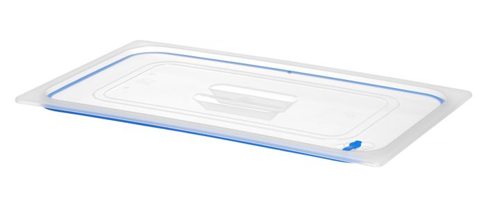 Deksel voor GN containers polypropyleen, HENDI, GN 1/1, Transparant, 530x325mm — 881804