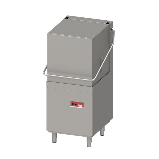 Lave-Vaisselle Professionnel à Capot avec Pompe de Vidange - Panier 500x500 mm