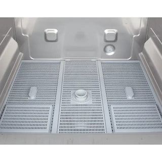 Lave-verres panier carré 400x400 mm + pompe vidange