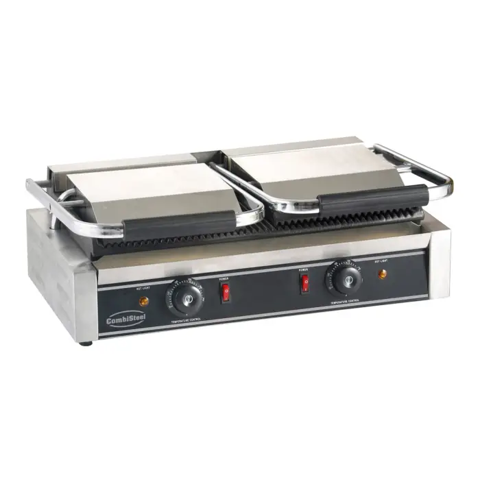 Machine a panini pro double 1er prix monophasé 580*410 -