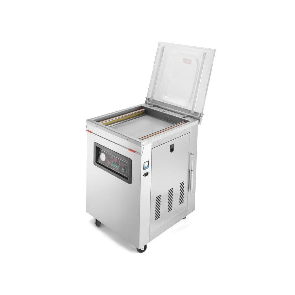 Zware vacuümsealmachine met klok op wielen (sealbalk van 500 mm) 
