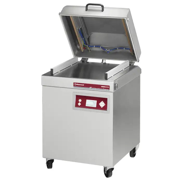 Machine sous-vide cuve inox 500x520xh200 mm. -63 m3/h écran