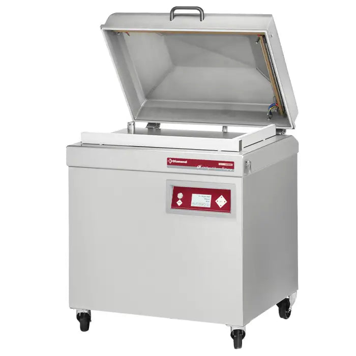 Machine sous-vide cuve inox 800x500xh200 mm. -100 m3/h écran