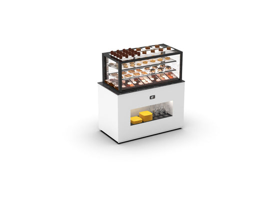 Sayl Integra Sahara Warm Buffet – Bovenvitrine – Achteringang – 1300x700x1400 mm
