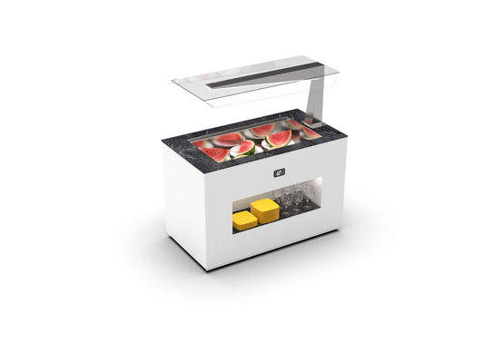 Sayl Island gekoelde buffetkast – 150 mm geventileerde koeling – BUF150FA / BUF150FA-I-serie