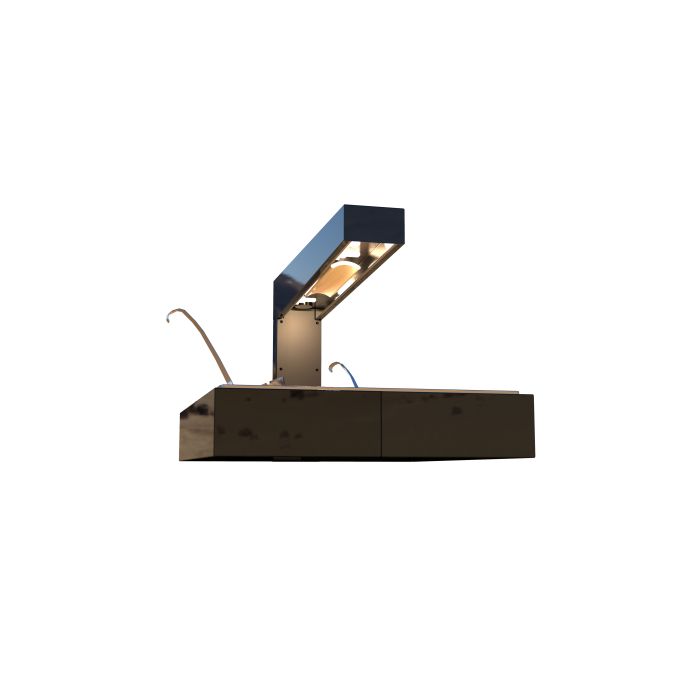 SAYL Keramische Halogeenkachel – Klapbare Arm – 600W