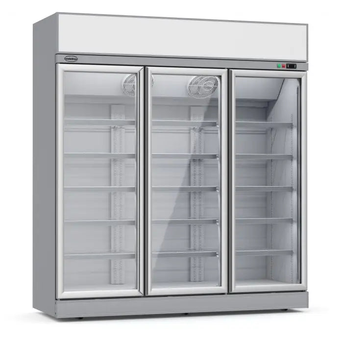 Réfrigérateur libre service 3 portes en verre ins-1500L -