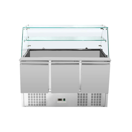 Saladette Réfrigérée 3 Portes - 368 L