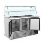 Saladette Réfrigérée 3 Portes - 368 L