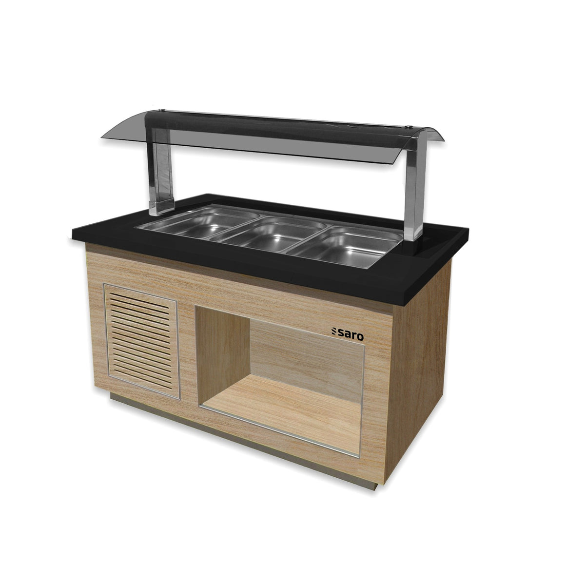 SARO Saladebar PREMIUM LINE- SB-K 130 OAK - 366-2700