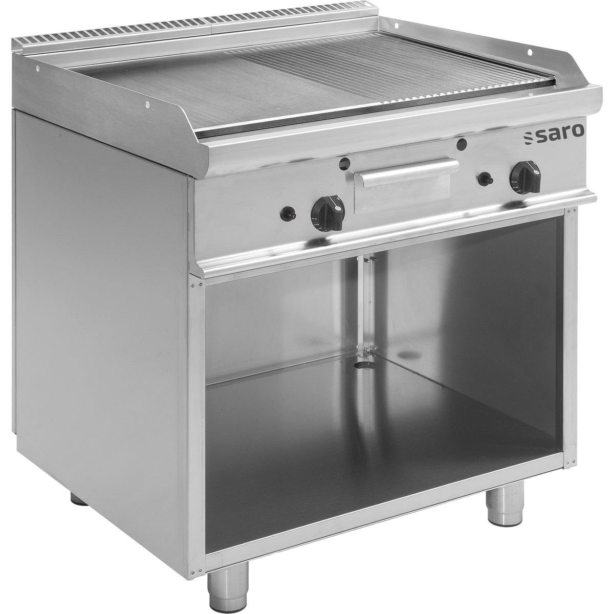 SARO Gasgrillplaat met open onderstel E7/KTG2BAM - 423-1205