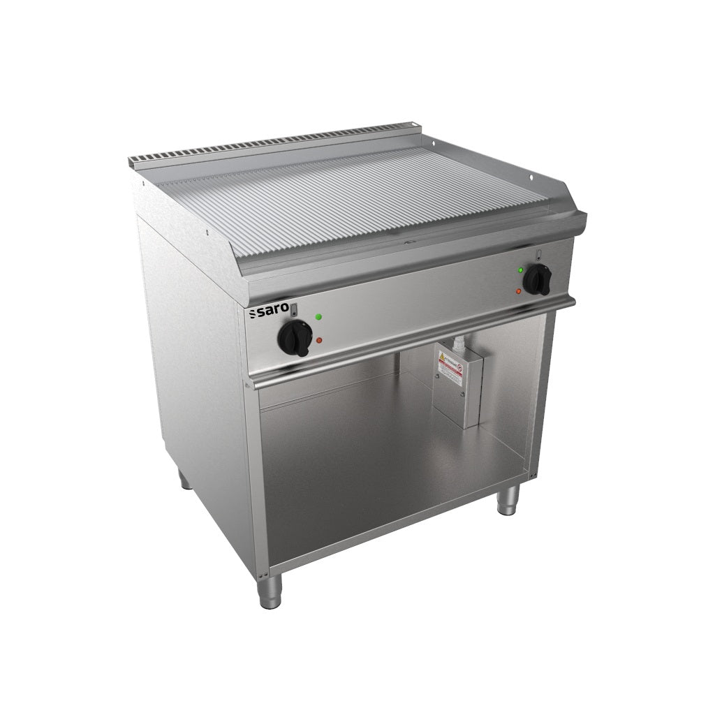 Plaque de cuisson électrique SARO avec socle ouvert, E7/KTE2BAR - 423-1250