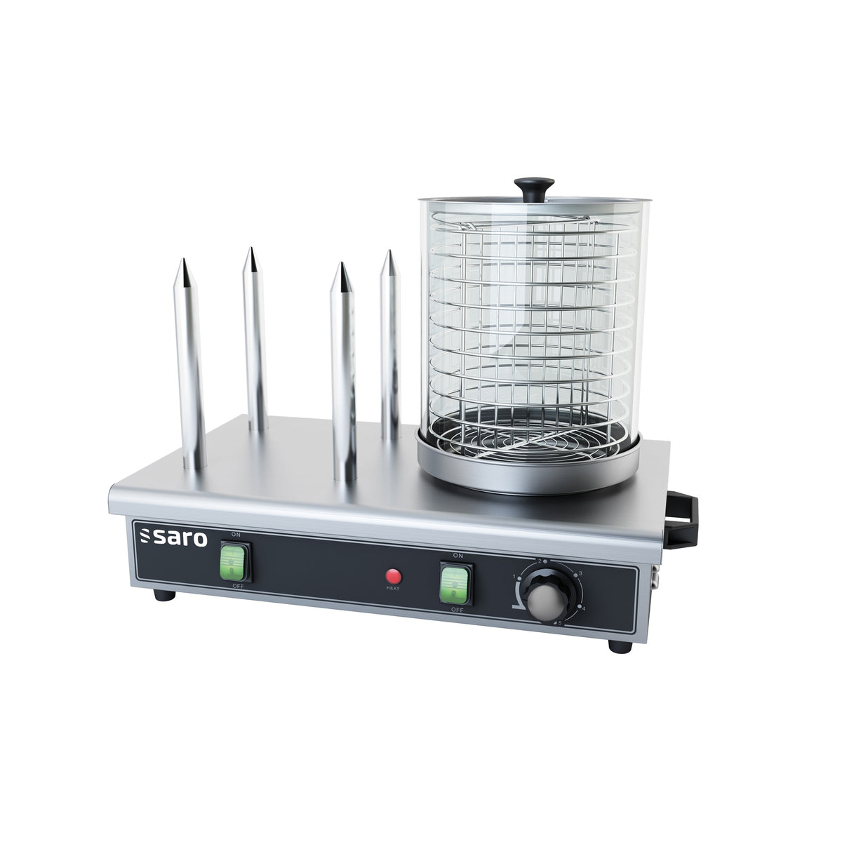 Appareil à hot-dogs SARO HW 2 - 443-1020