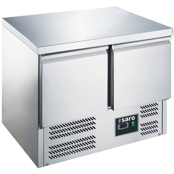 SARO Gekoelde werkbank met 2 deuren, ES 901 S/S TOP - 465-1010